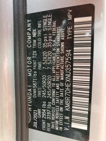 Photo 14 from auction – 2022 HYUNDAI PALISADE C with VIN KM8R7DHEXNU357594