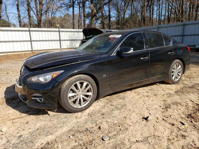INFINITI Q50 BASE 2015 with VIN JN1BV7AP4FM353117 - Photo from auction