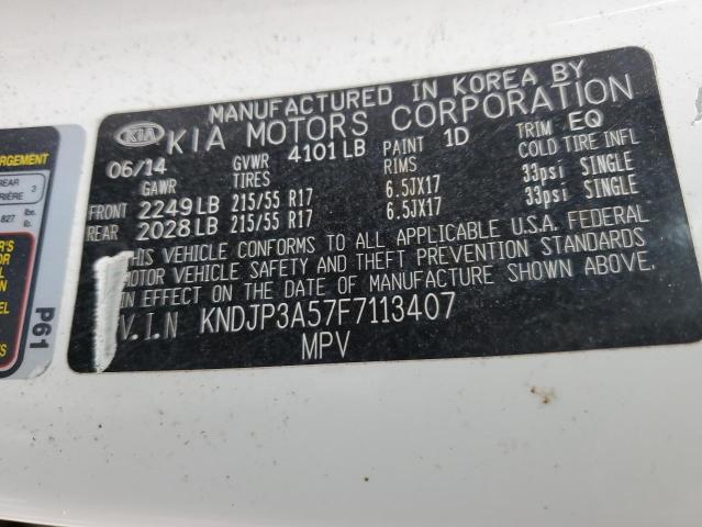 Photo 14 from auction – 2015 KIA SOUL + with VIN KNDJP3A57F7113407