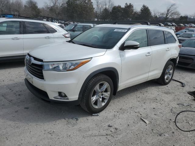 TOYOTA HIGHLANDER 2015 with VIN 5TDDKRFH8FS151364 - Photo from auction