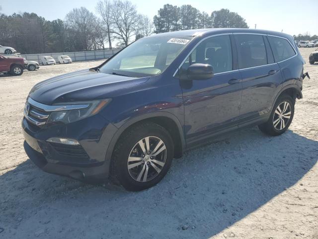 HONDA PILOT EXLN 2016 with VIN 5FNYF5H73GB026085 - Photo from auction