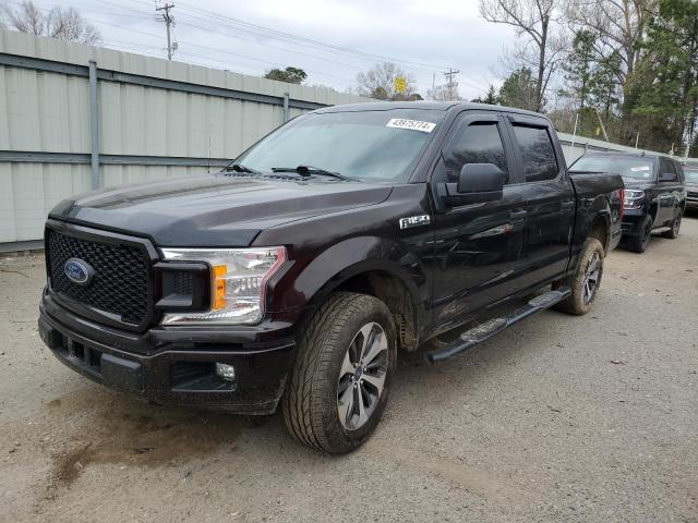 FORD F150 SUPER 2019 with VIN 1FTEW1CP4KFA07133 - Photo from auction