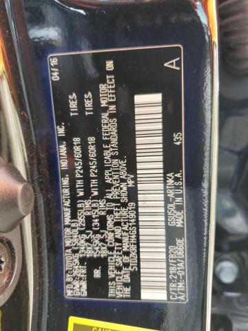 Photo 14 from auction – 2016 TOYOTA HIGHLANDER with VIN 5TDZKRFH4GS149019