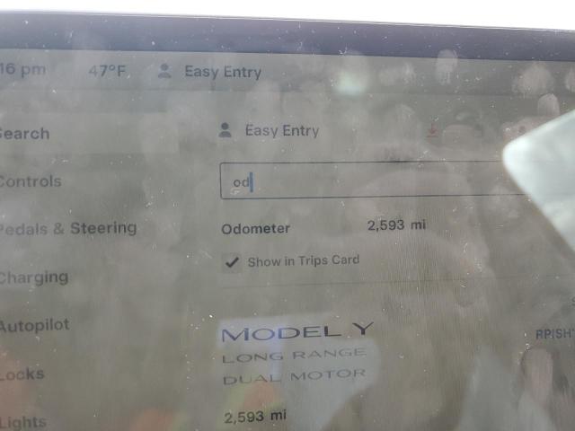 Photo 9 from auction – 2023 TESLA MODEL Y with VIN 7SAYGDEE4PF883710