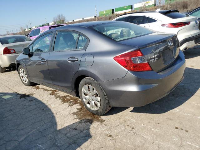 Photo 2 from auction – 2012 HONDA CIVIC LX with VIN 19XFB2F53CE048820