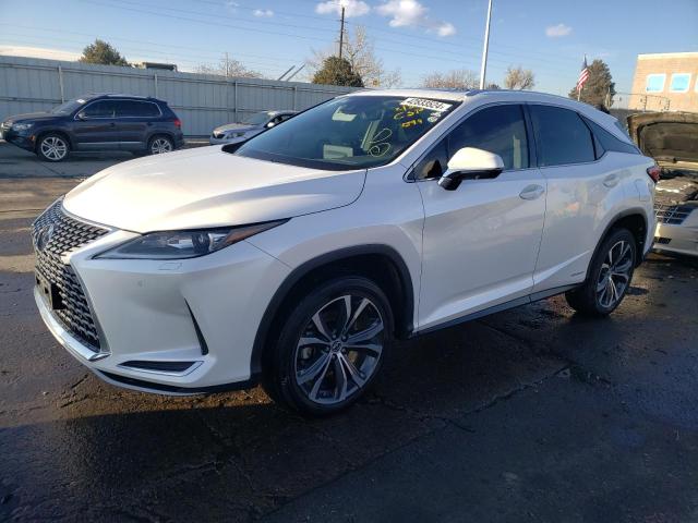 LEXUS RX 450H 2021 with VIN 2T2HGMDA5MC061943 - Photo from auction