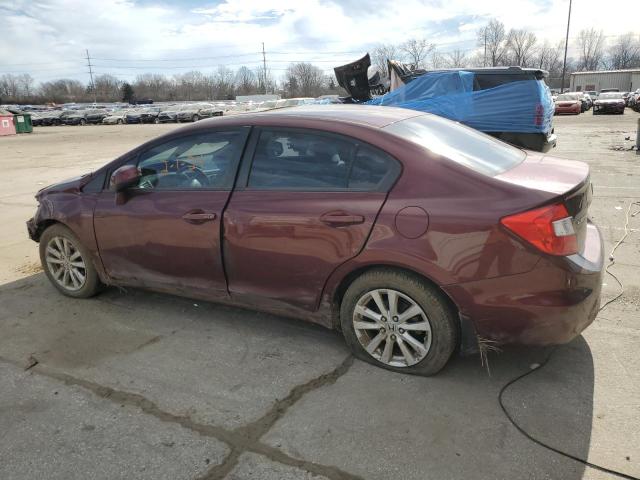 Photo 2 from auction – 2012 HONDA CIVIC EX with VIN 19XFB2F80CE082062