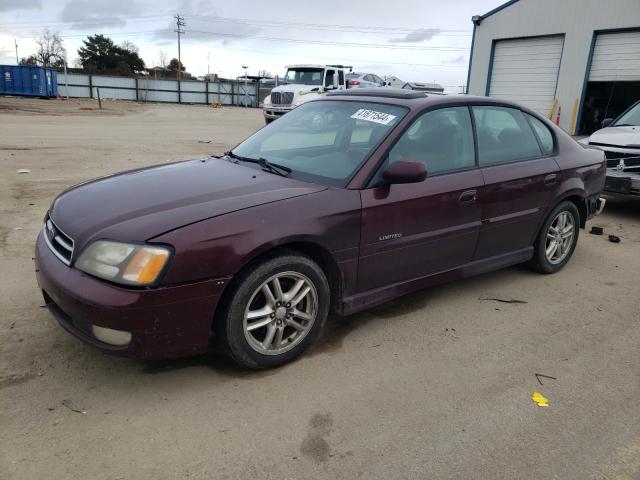 SUBARU LEGACY GT 2001 with VIN 4S3BE656317200552 - Photo from auction