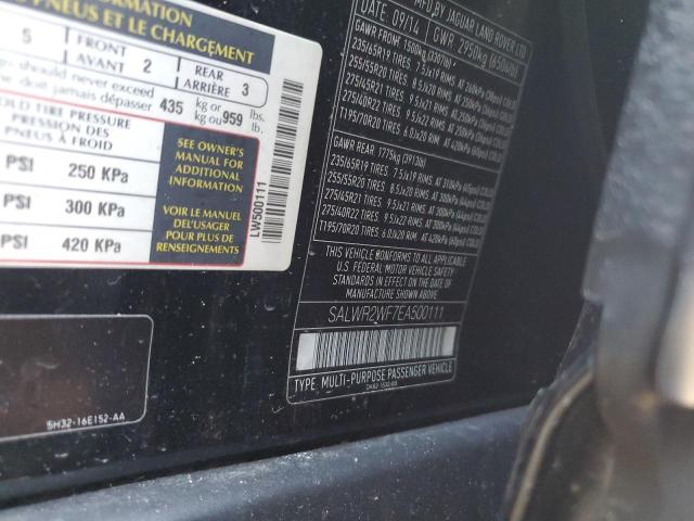 Photo 14 from auction – 2014 LAND ROVER RANGE ROVE with VIN SALWR2WF7EA500111