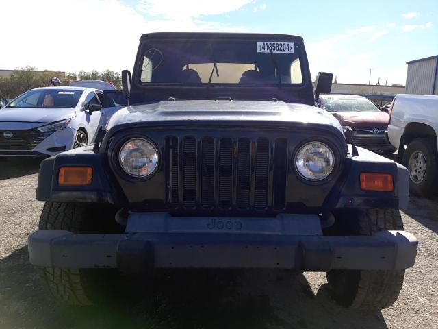 Photo 5 from auction – 2000 JEEP WRANGLER / with VIN 1J4FA29P8YP724227