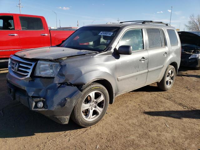HONDA PILOT EX 2012 with VIN 5FNYF4H49CB031737 - Photo from auction