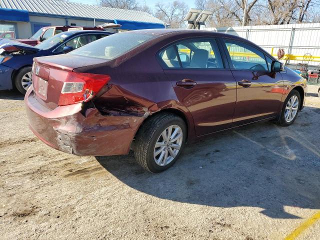 Photo 3 from auction – 2012 HONDA CIVIC EX with VIN 2HGFB2F82CH510283