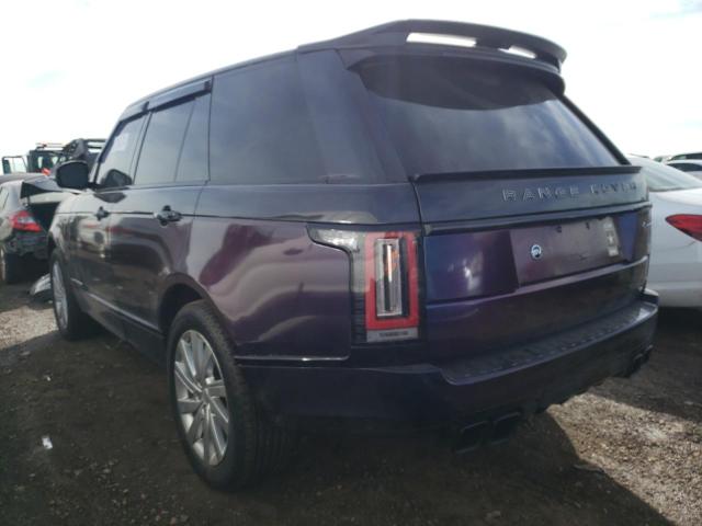 Photo 2 from auction – 2016 LAND ROVER RANGE ROVE with VIN SALGS2KF2GA250939