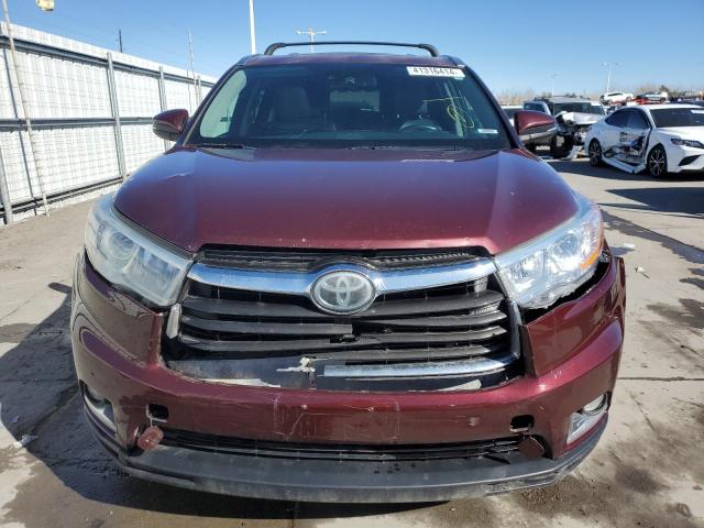 Photo 5 from auction – 2015 TOYOTA HIGHLANDER with VIN 5TDDKRFHXFS177965