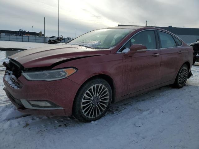 FORD FUSION SE 2017 with VIN 3FA6P0T92HR352336 - Photo from auction