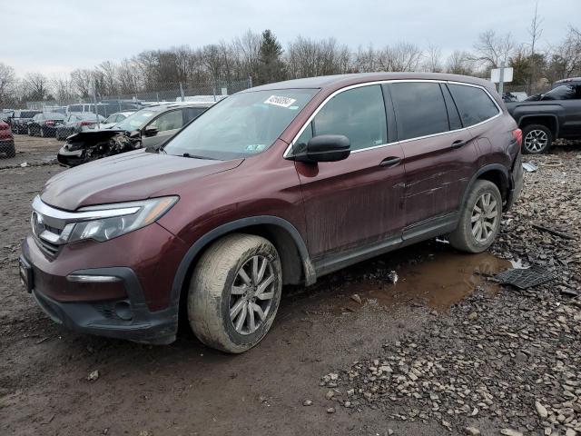 Photo 1 from auction – 2019 HONDA PILOT LX with VIN 5FNYF6H11KB066210