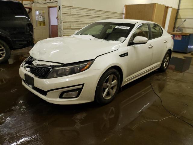 KIA OPTIMA LX 2015 with VIN KNAGM4A78F5565840 - Photo from auction