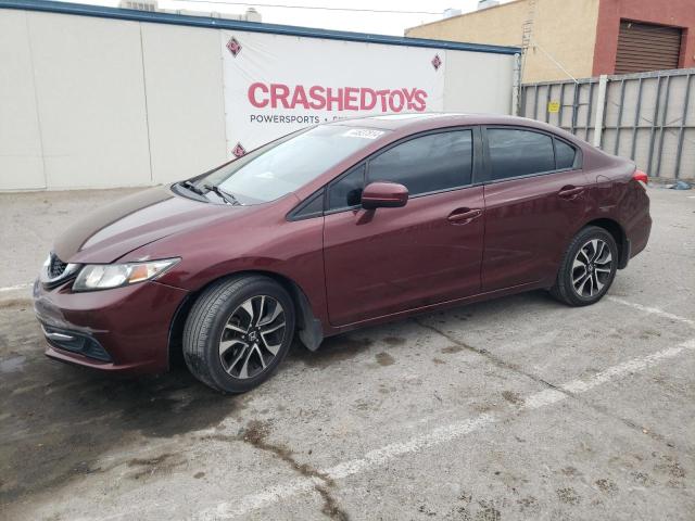 HONDA CIVIC EX 2015 with VIN 19XFB2F87FE058152 - Photo from auction
