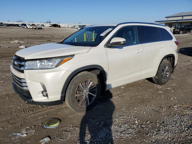 TOYOTA HIGHLANDER 2018 مع رقم تعريف المركبة 5TDJZRFH0JS805023 - صورة من المزاد