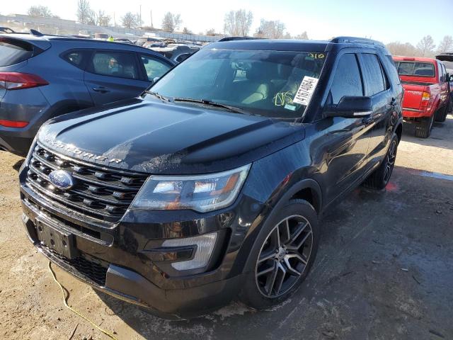 Photo 1 from auction – 2017 FORD EXPLORER S with VIN 1FM5K8GT7HGC08244