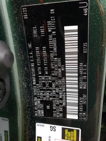 Photo 14 from auction – 2022 TOYOTA COROLLA CR with VIN 7MUDAABG7NV023994