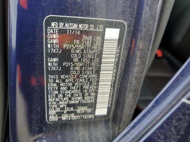 Photo 12 from auction – 2015 NISSAN JUKE S with VIN JN8AF5MR8FT503845