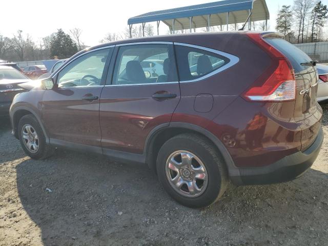 Photo 2 from auction – 2013 HONDA CR-V LX with VIN 5J6RM3H38DL025156
