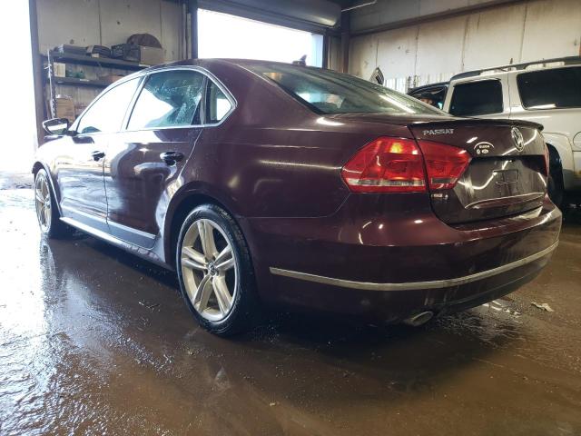 Photo 2 from auction – 2012 VOLKSWAGEN PASSAT SEL with VIN 1VWCN7A38CC099652