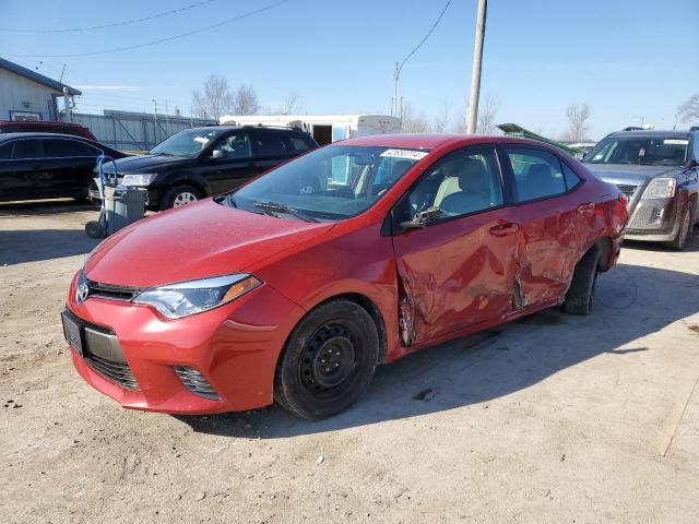 TOYOTA COROLLA L 2016 with VIN 2T1BURHE6GC584681 - Photo from auction