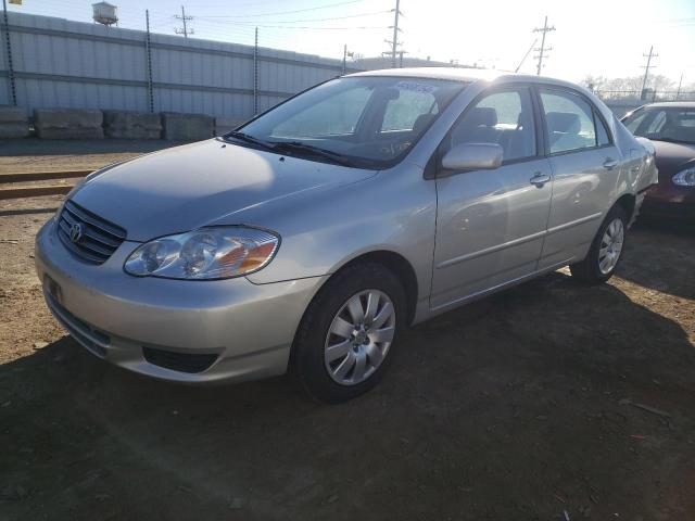 TOYOTA COROLLA CE 2003 with VIN 1NXBR32EX3Z094423 - Photo from auction