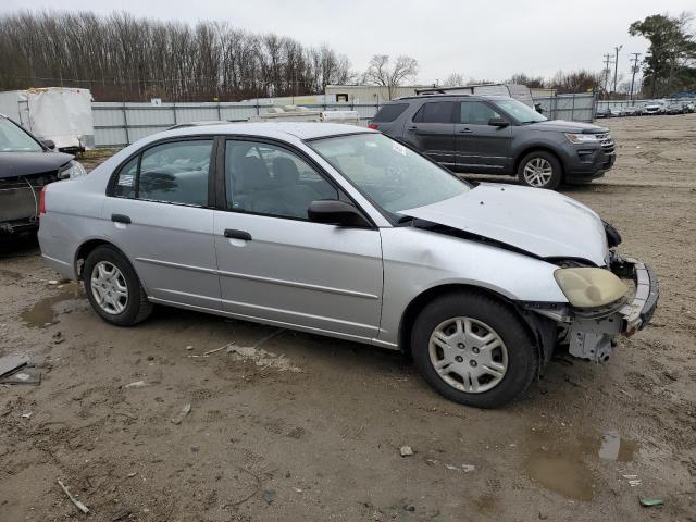 Photo 4 from auction – 2001 HONDA CIVIC LX with VIN 2HGES16581H531406