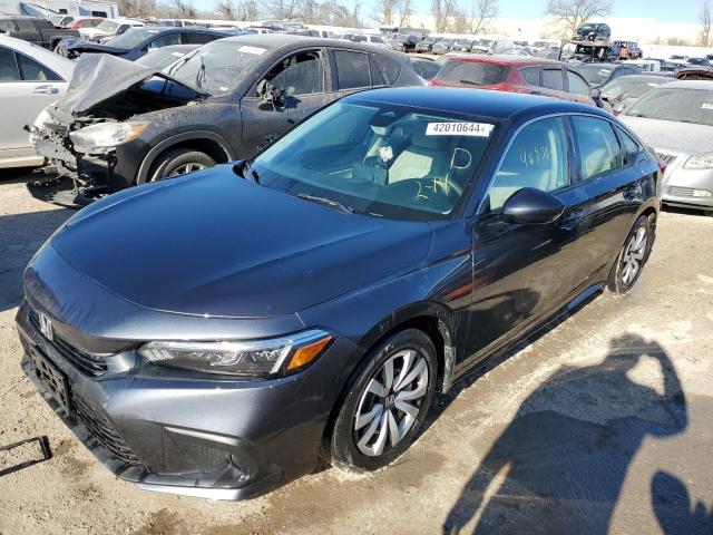 HONDA CIVIC LX 2022 with VIN 2HGFE2F2XNH511669 - Photo from auction