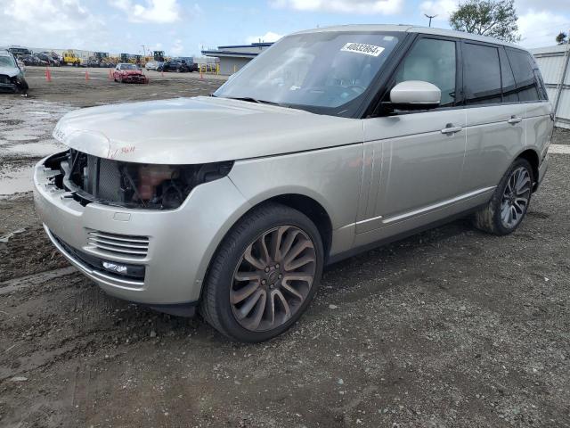 LAND ROVER RANGE ROVE 2016 with VIN SALGS2EF3GA258138 - Photo from auction