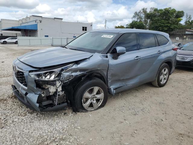 TOYOTA HIGHLANDER 2020 with VIN 5TDZZRAH5LS004987 - Photo from auction