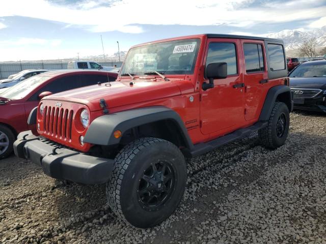 JEEP WRANGLER U 2015 with VIN 1C4BJWDG2FL514309 - Photo from auction