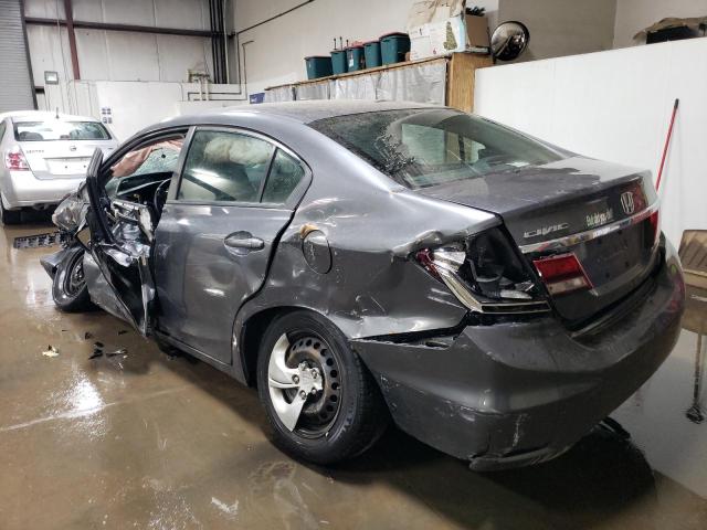 Photo 2 from auction – 2013 HONDA CIVIC LX with VIN 19XFB2F57DE079120