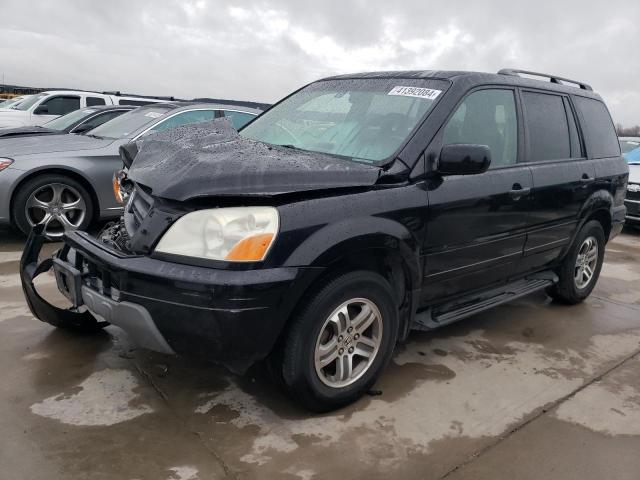 HONDA PILOT EXL 2004 with VIN 2HKYF18514H565177 - Photo from auction