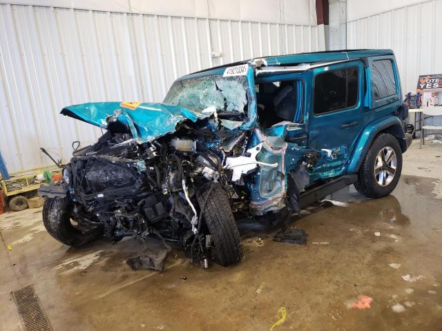 JEEP WRANGLER U 2020 with VIN 1C4HJXEG8LW265698 - Photo from auction