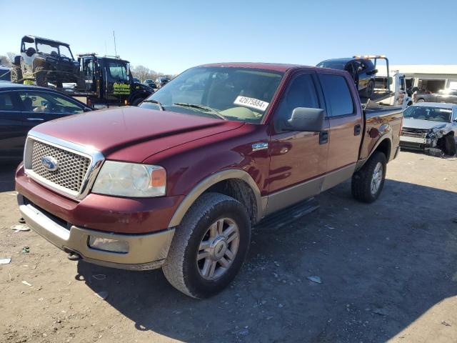 FORD F150 SUPER 2004 with VIN 1FTPW14594KD21134 - Photo from auction