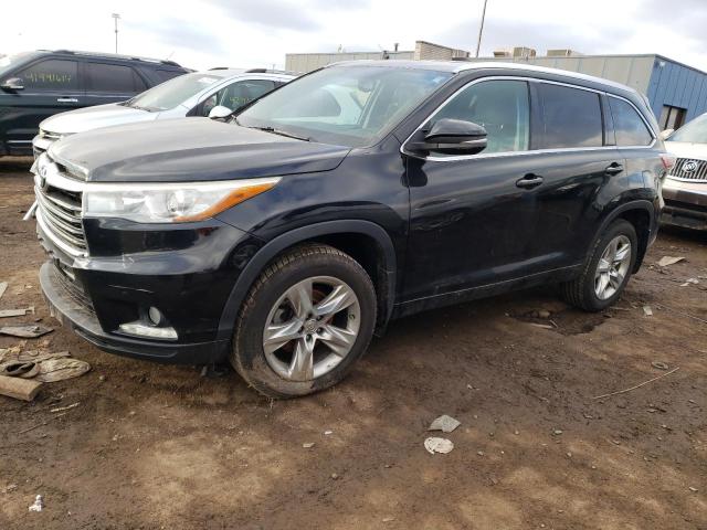 TOYOTA HIGHLANDER 2014 with VIN 5TDDKRFH3ES013083 - Photo from auction