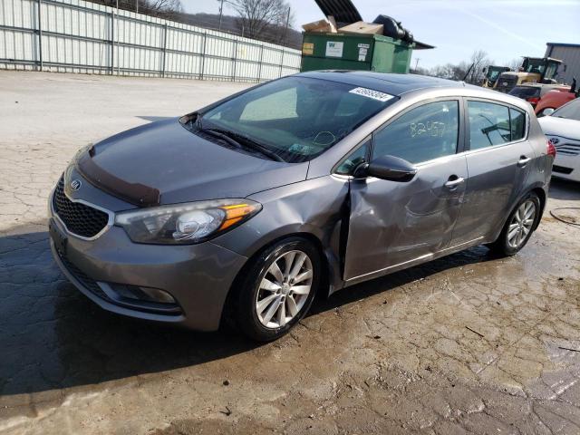 KIA FORTE EX 2015 with VIN KNAFX5A89F5317615 - Photo from auction