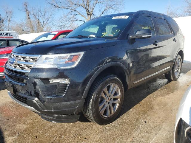 FORD EXPLORER X 2018 with VIN 1FM5K8D86JGB94522 - Photo from auction