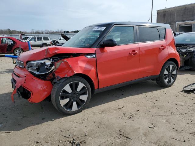 KIA SOUL + 2017 with VIN KNDJP3A56H7489065 - Photo from auction