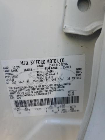 Photo 13 from auction – 2010 FORD EDGE SE with VIN 2FMDK3GC9ABA84635