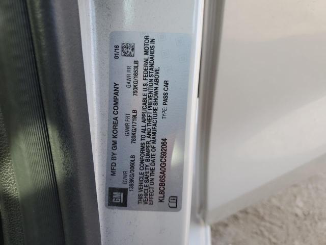 صورة رقم 12 من المزاد - 2016 CHEVROLET SPARK LS مع VIN KL8CB6SA0GC592064