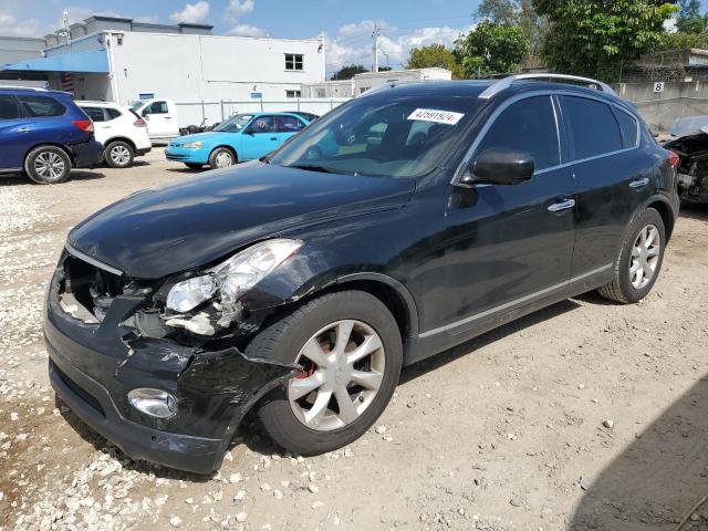 INFINITI EX35 BASE 2011 with VIN JN1AJ0HP1BM800310 - Photo from auction