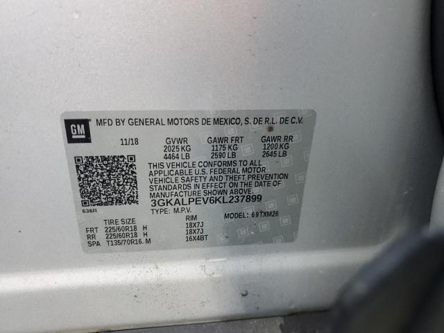 Photo 14 from auction – 2019 GMC TERRAIN SL with VIN 3GKALPEV6KL237899