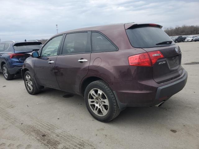 Photo 2 from auction – 2009 ACURA MDX TECHNO with VIN 2HNYD28629H500045