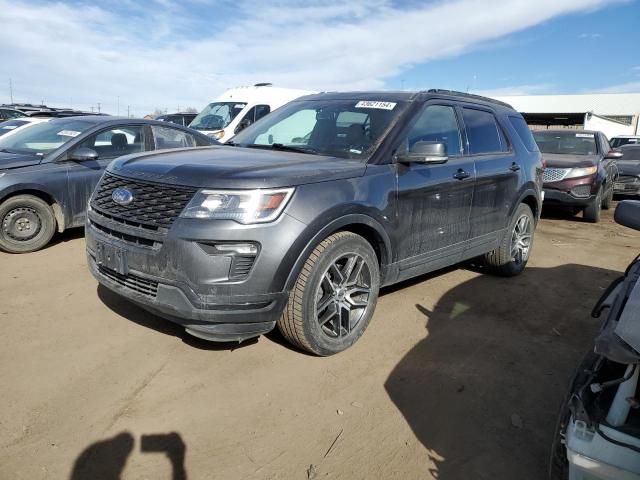 FORD EXPLORER S 2018 with VIN 1FM5K8GT6JGA14150 - Photo from auction