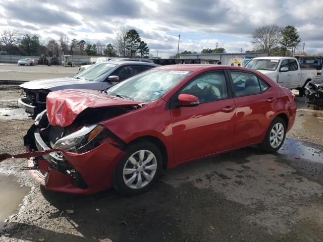TOYOTA COROLLA L 2015 with VIN 2T1BURHE3FC417225 - Photo from auction